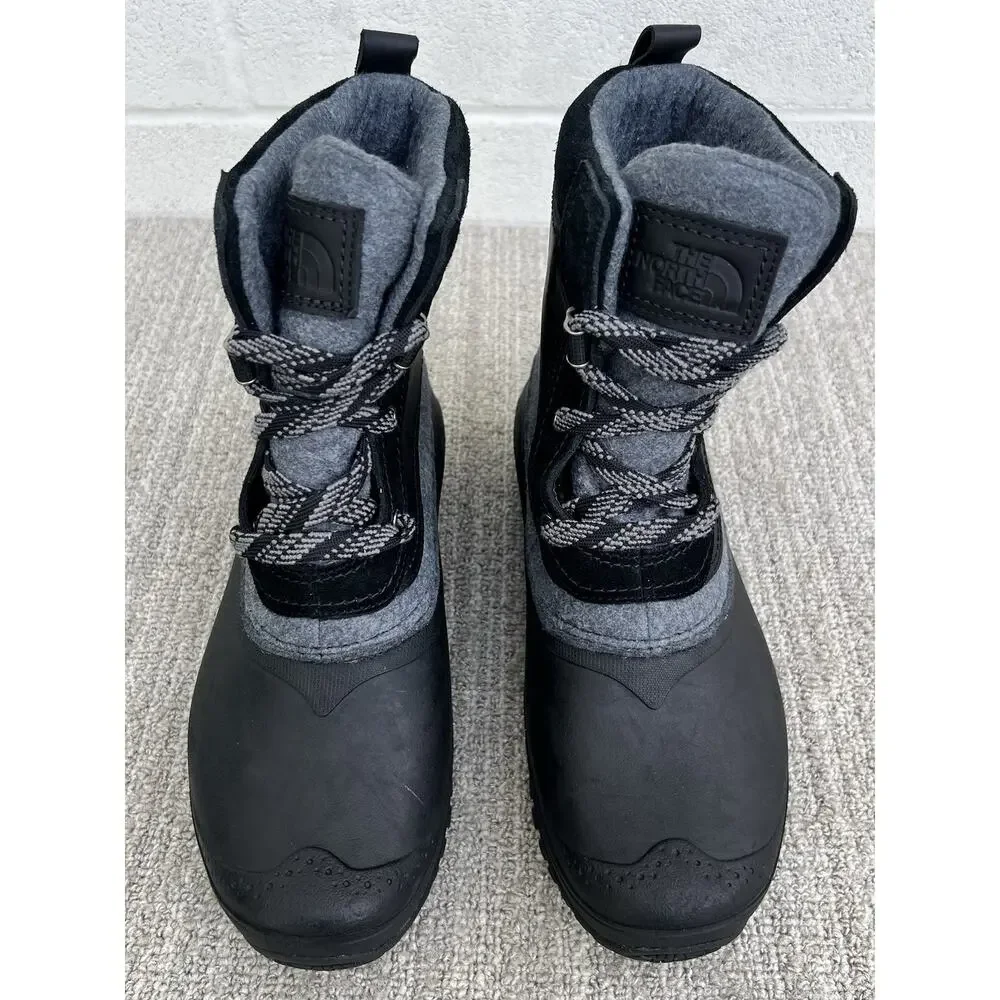 The North Face snow receive see