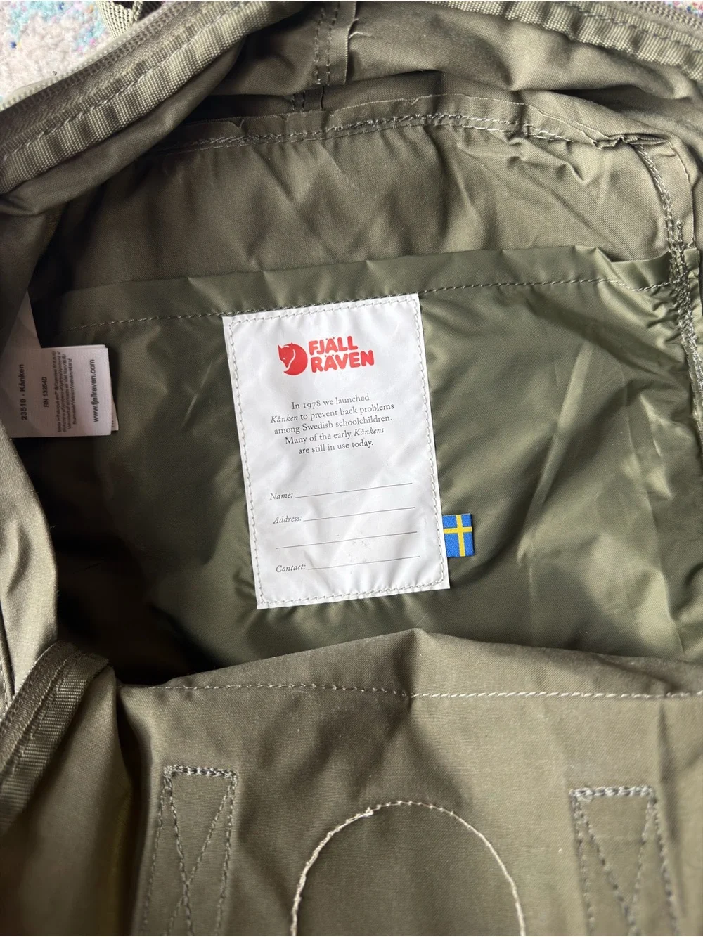 N/A kånken backpack