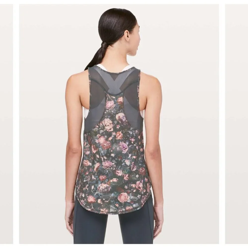 Lululemon Sculpt Tank II Frosted Rose Multi / Melanite