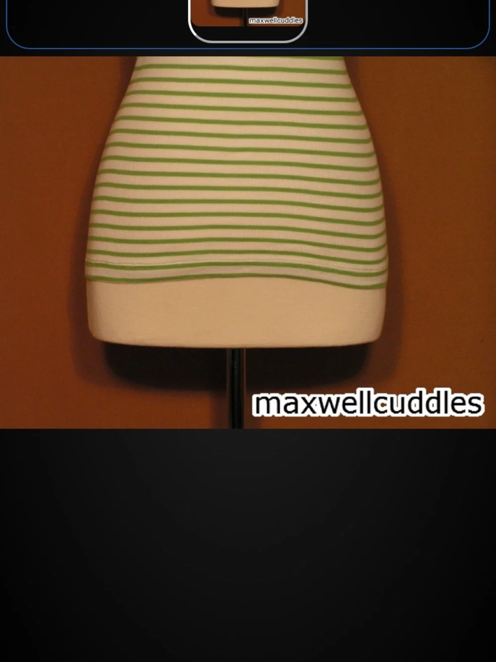 J CREW CLOVER STRIPPED RIBBED FAVORITE TANK TOP L New With Tags Size Large