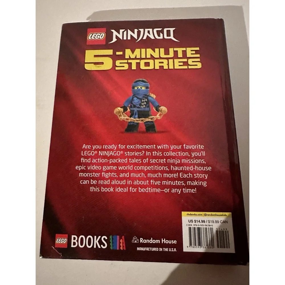 LEGO Ninjago 5-Minute Stories LEGO Ninjago Picture Book Random House HC EC
