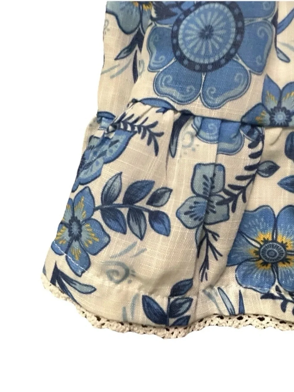 Haute Hippie sundress blue