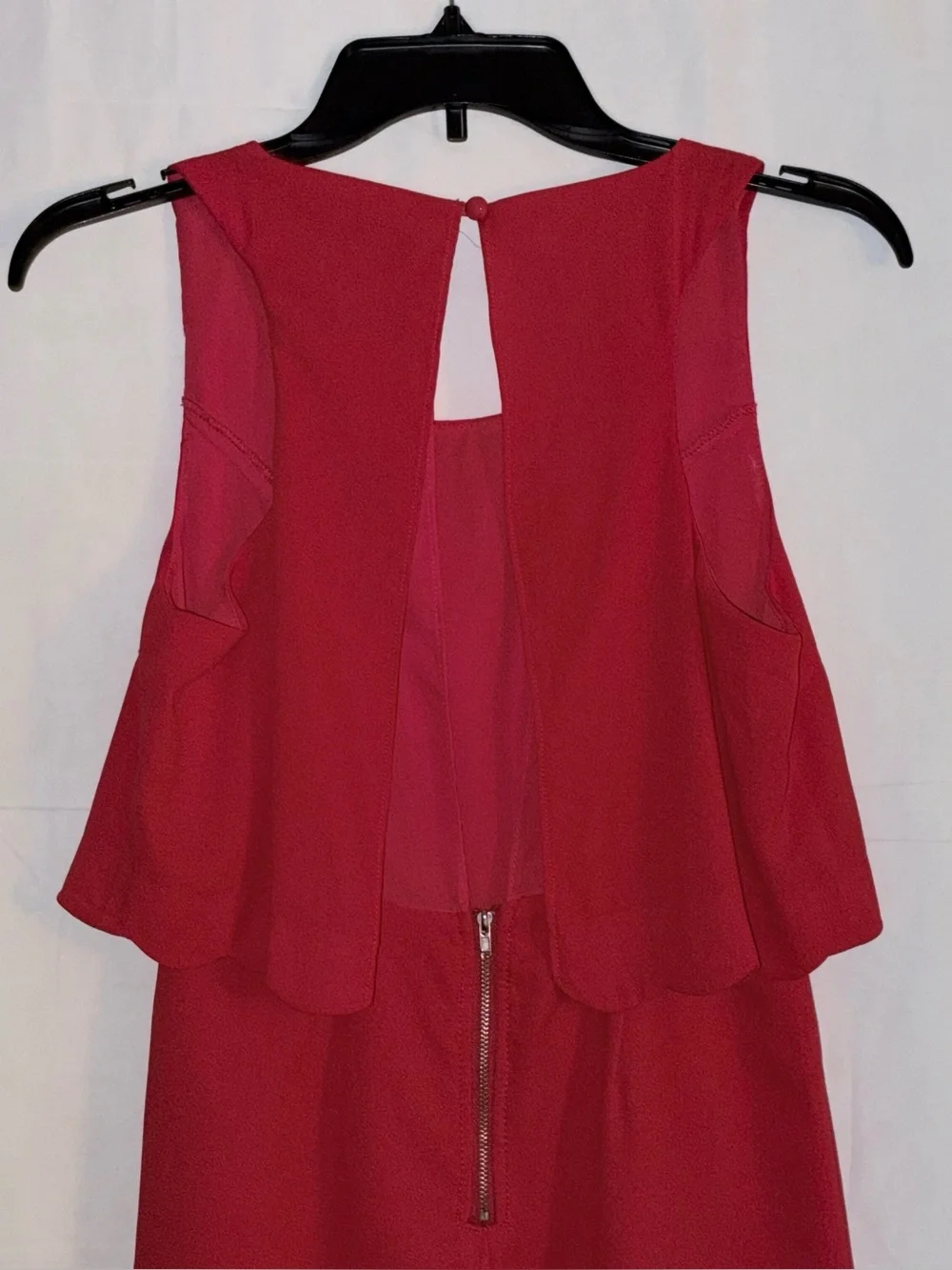 Lulu's Red Sleeveless Romper Size XS