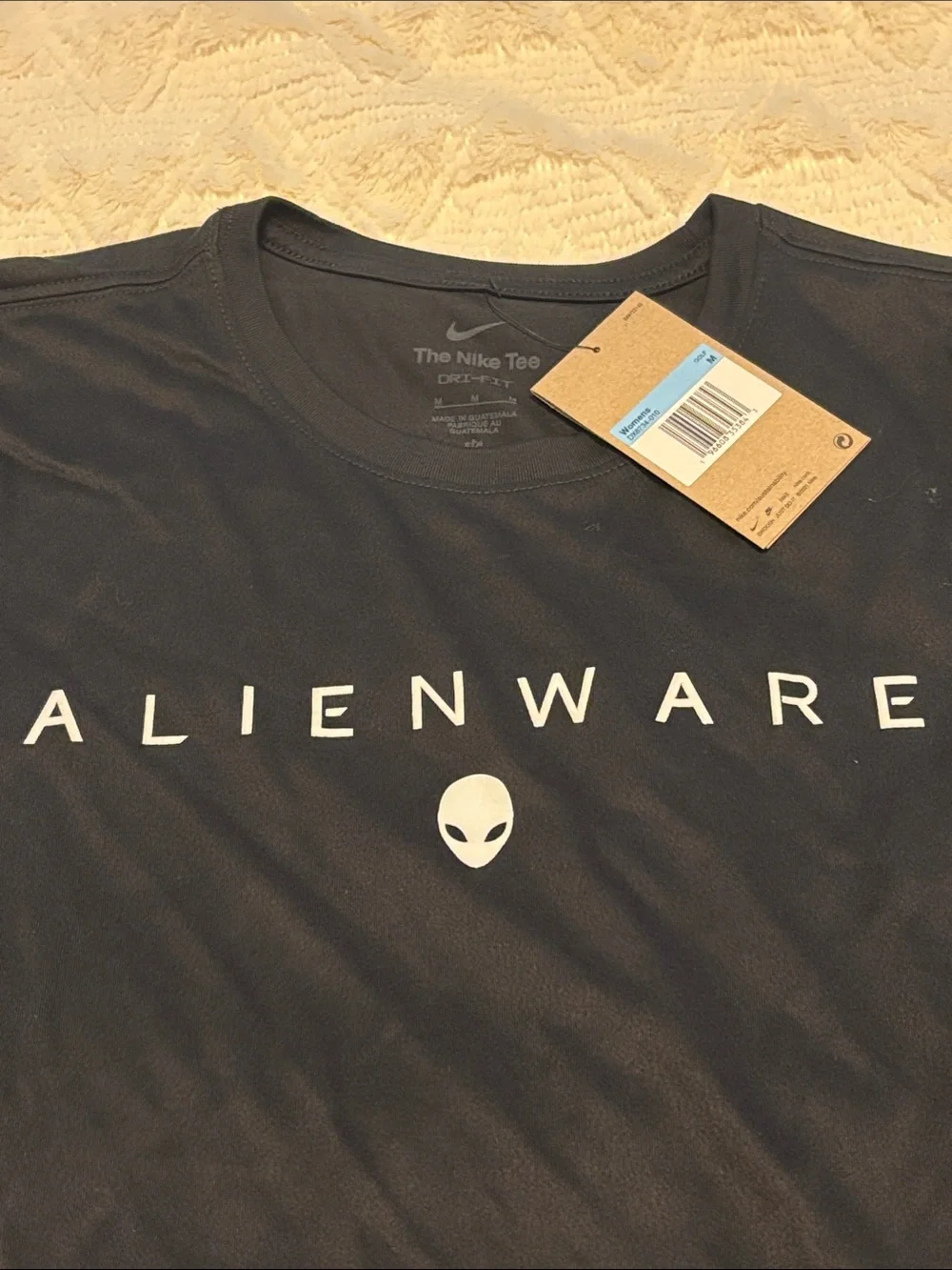 Alienware Women’s Black Logo Tee by Nike.
