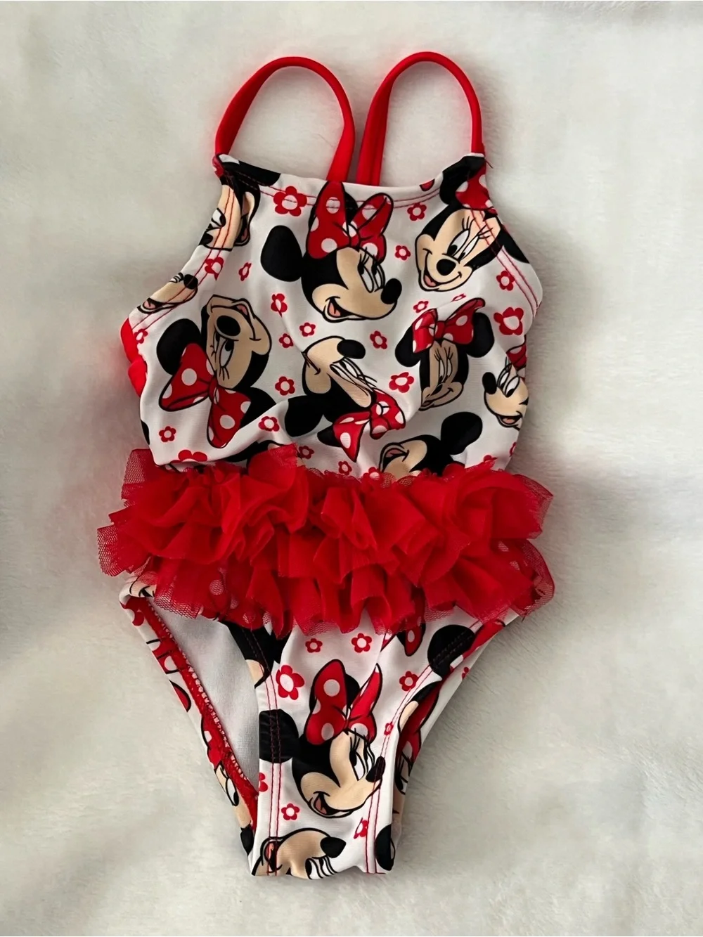 Disney Minnie Mouse Infant Swim  Size 0-3 Months