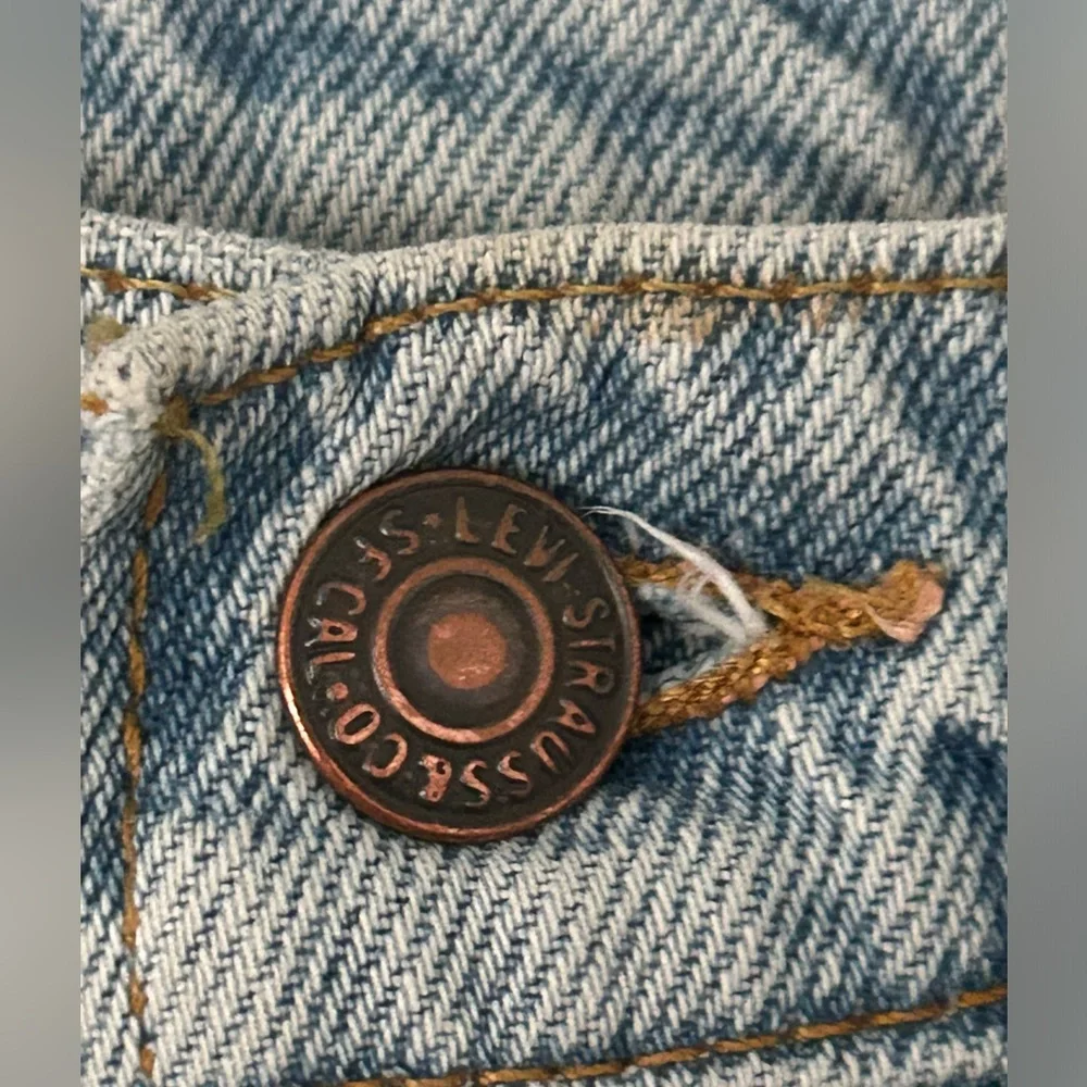 Levi's Light Wash Denim Jean Shorts