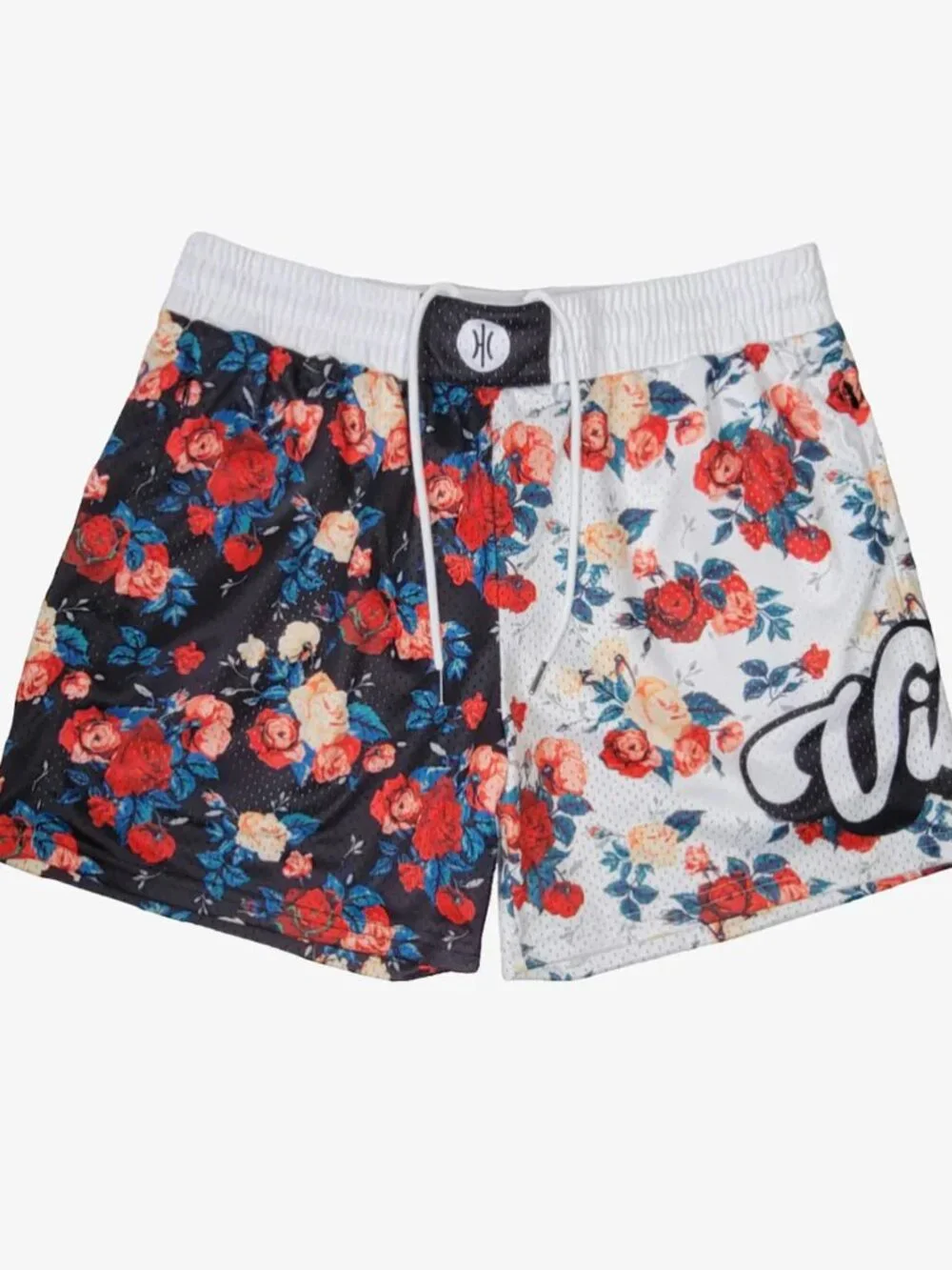 New Hoop Culture  Rosette Mesh Basketball Shorts Youth XL Athletic