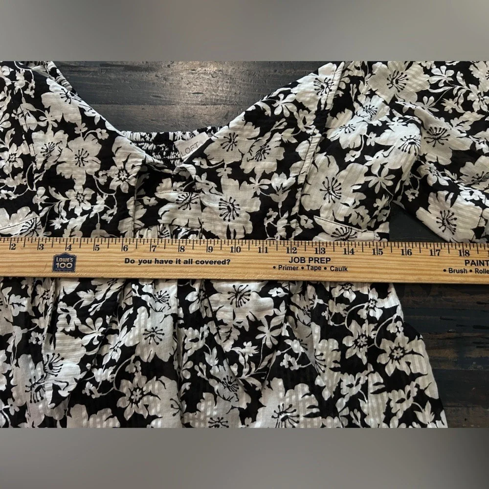 LOFT floral puff
