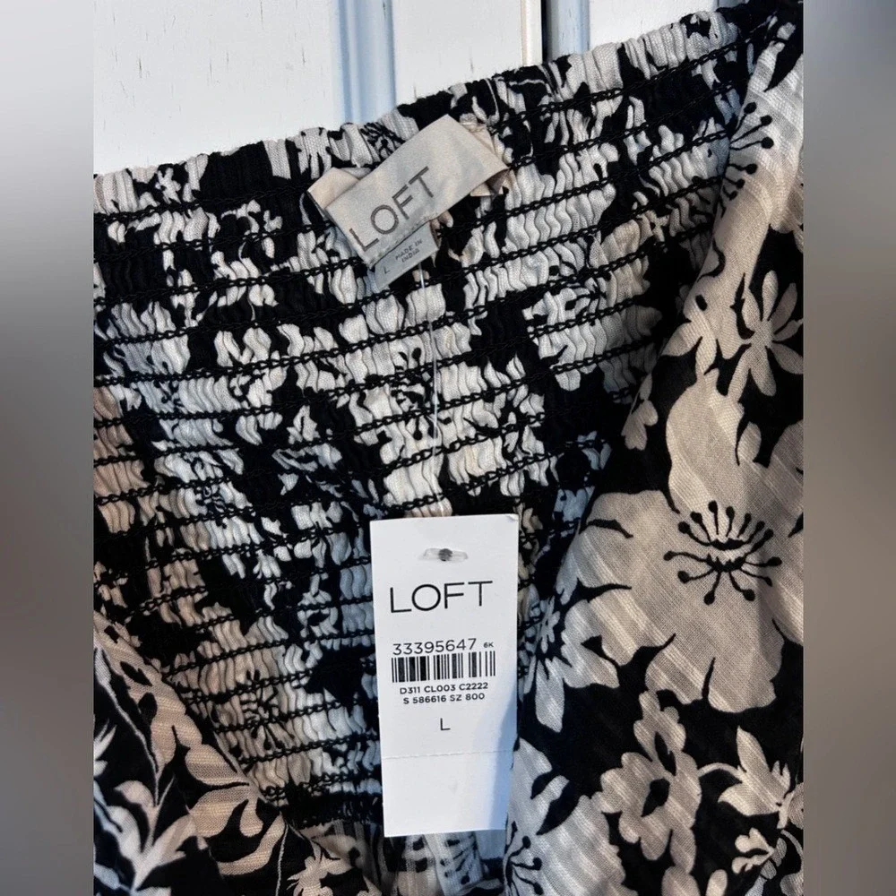 LOFT floral puff