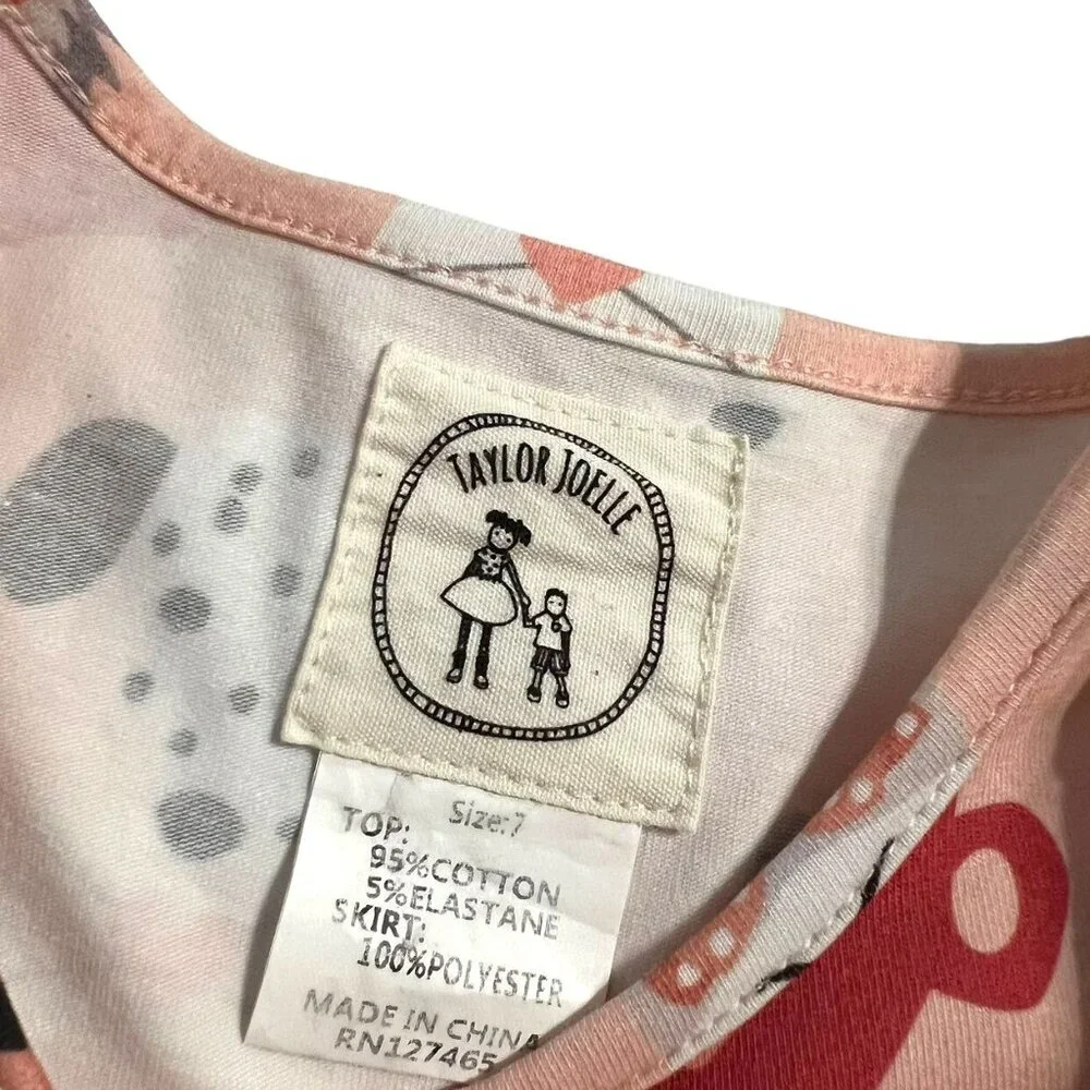 Taylor Joelle Sz 7 Puppy Love Tulle Dress