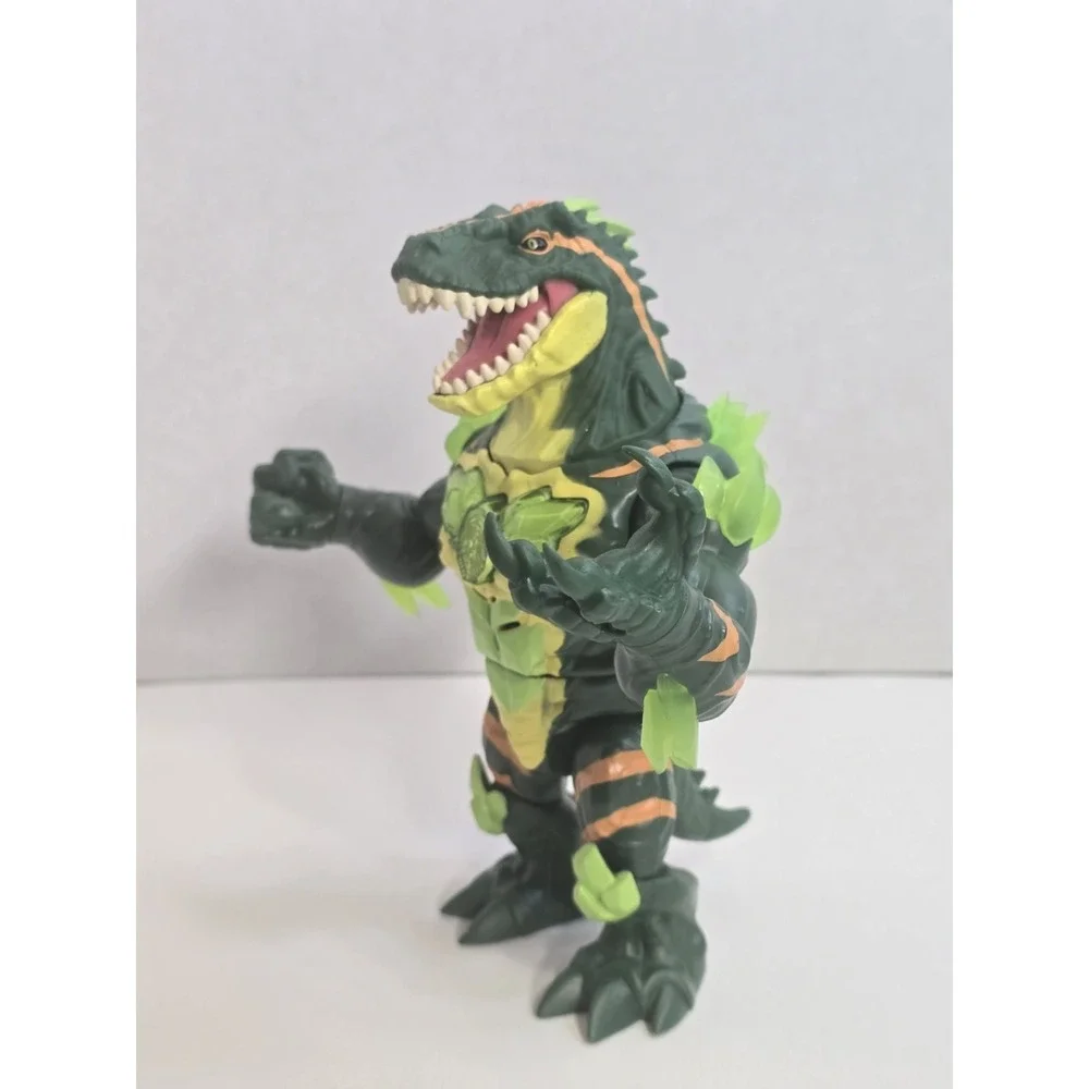 Beast Lab Dino Creator Raging Raptor 8' Figure. RARE HTF Lights and Sound Tested
