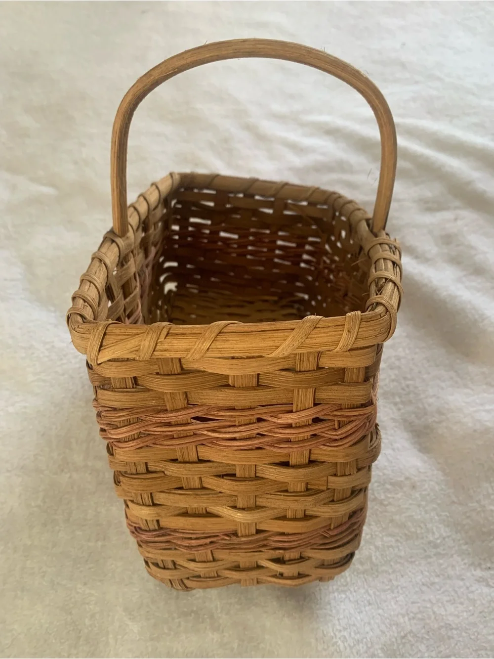 Vintage wicker rattan