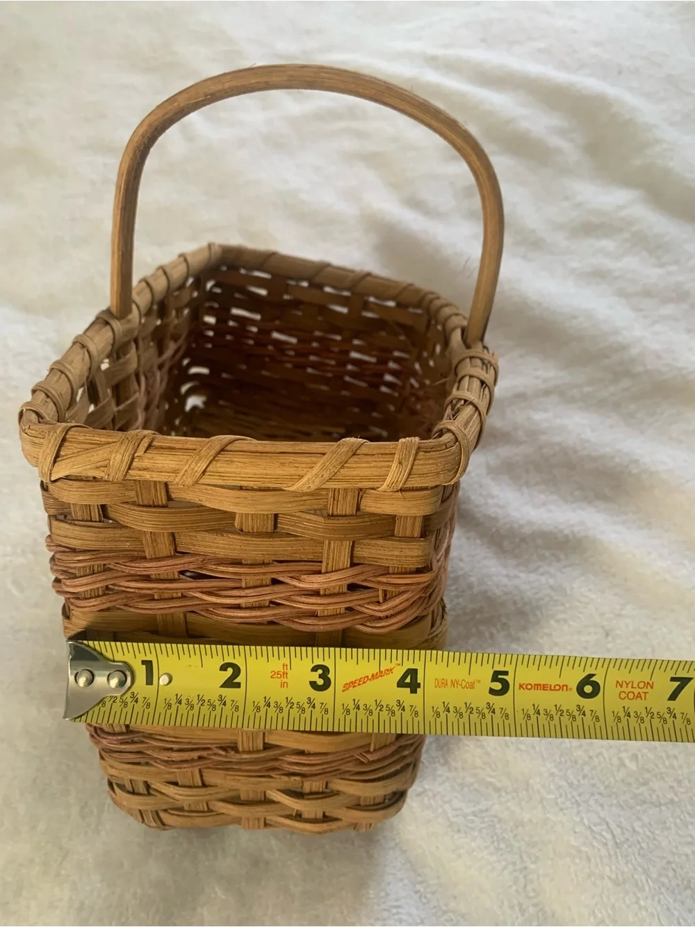Vintage wicker rattan