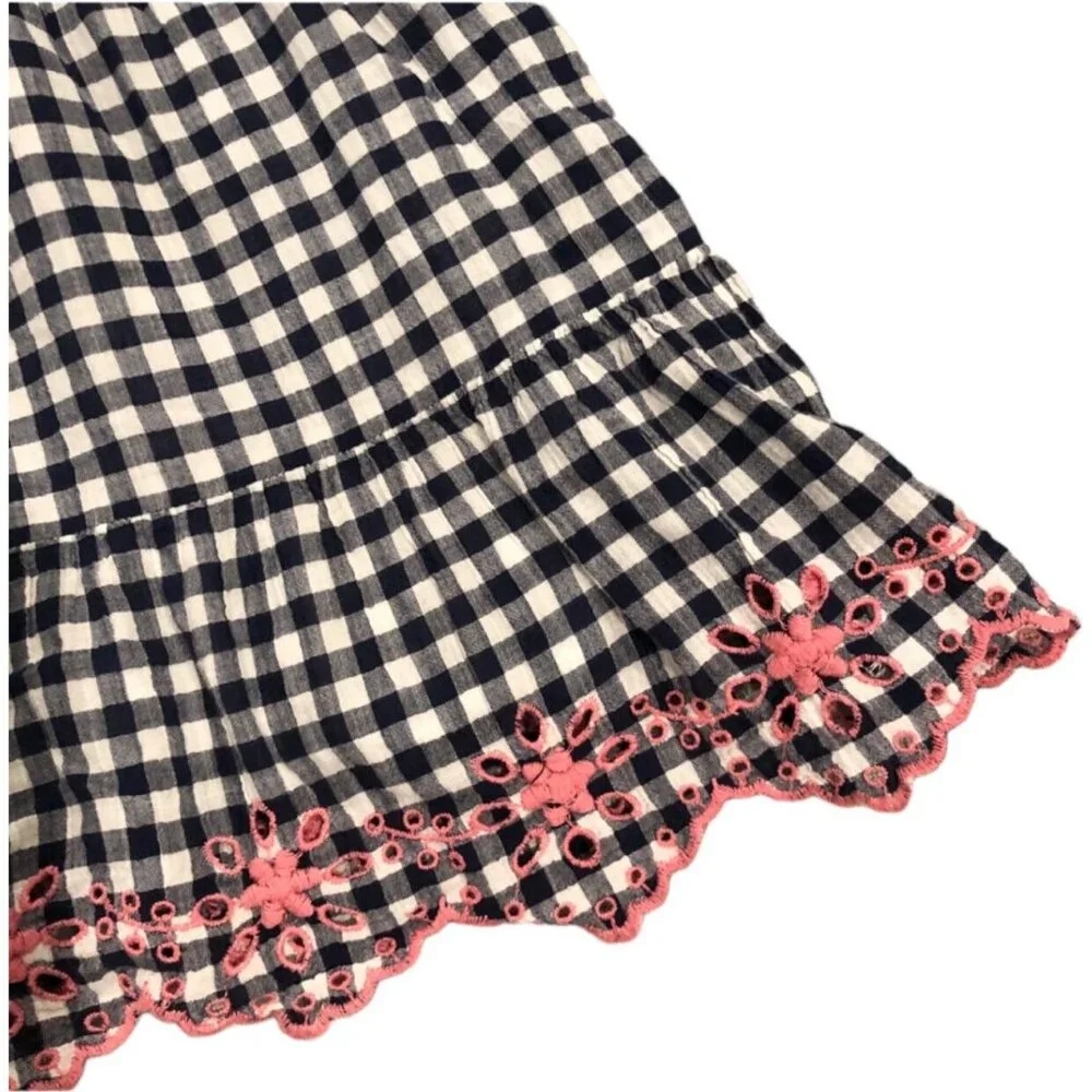 Gap Kids S (6-7Y) Sarah Jessica Parker Gingham & Eyelet Dress