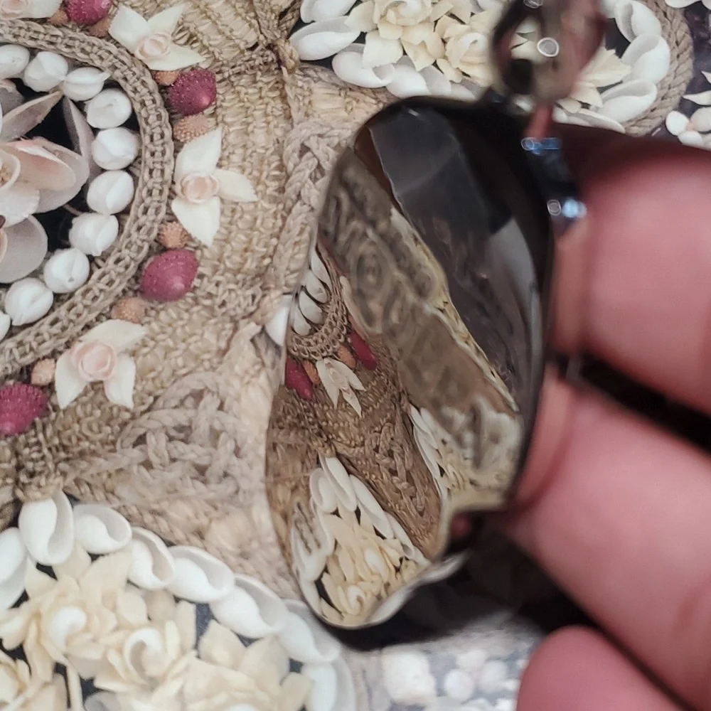 Alexander McQueen siver tone