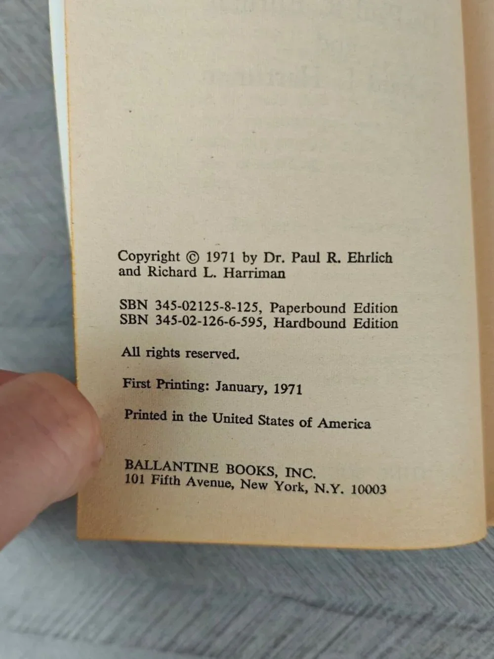 Ballantine Books how some comes