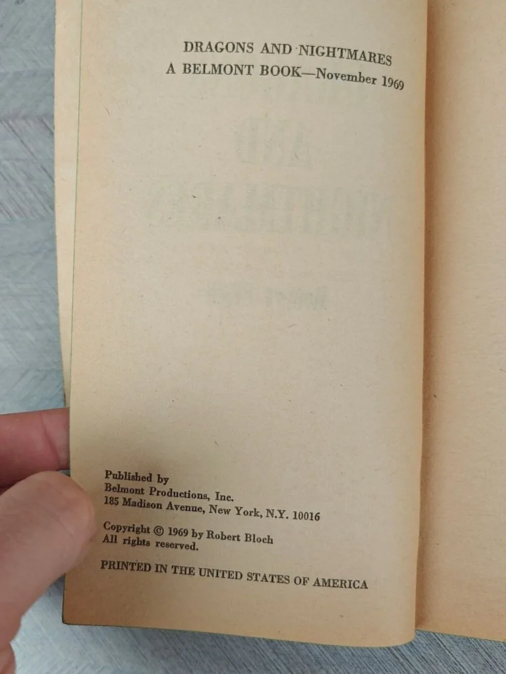 Belmont Books loose s3b4