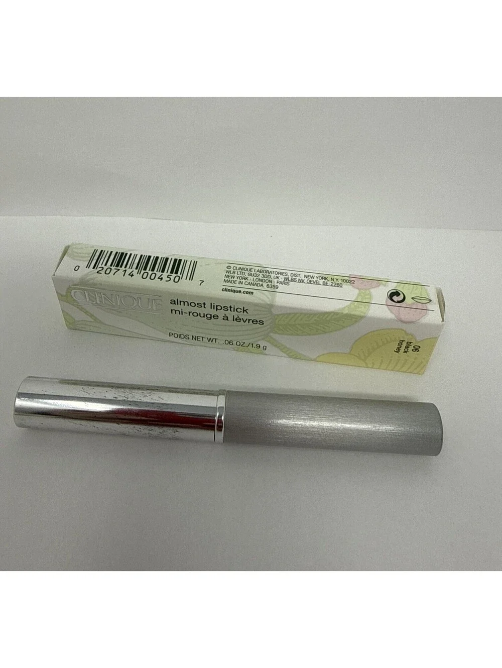 Clinique Almost Lipstick 06 Black Honey 0.06 oz/1.9g Full Size NEW RN 3