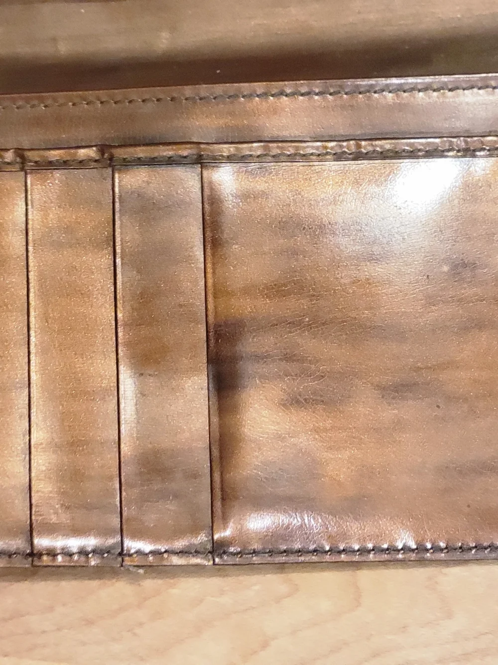Gucci Brown Long Wallet for Women Solid Logo Clasp Credit Card Slots Clutch