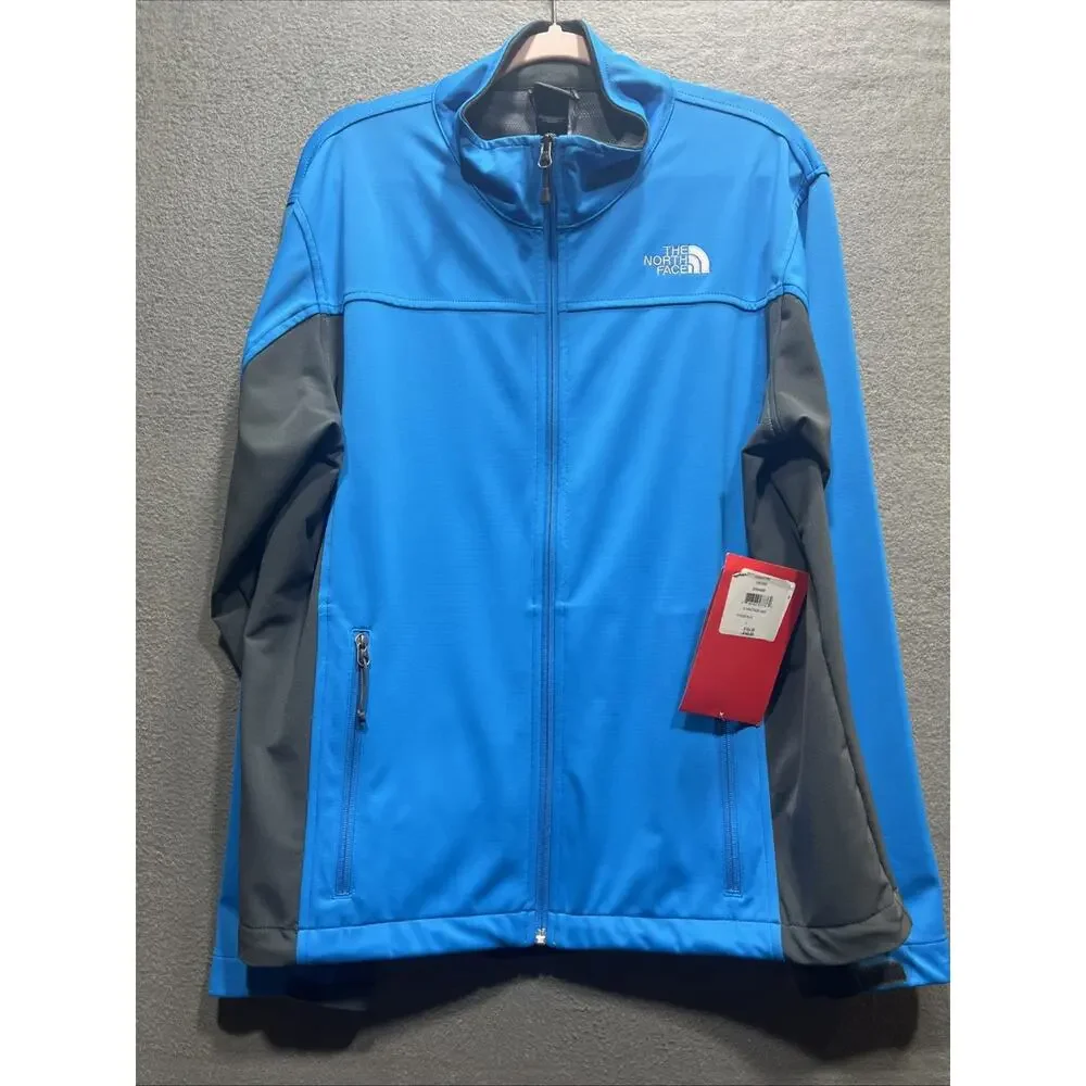 The North Face Swartberg Jack T183 Soft Shell Jacket Blue Mens Size L $210