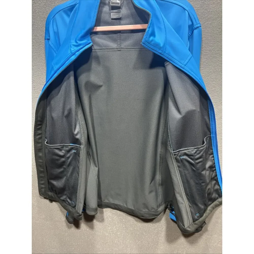 The North Face Swartberg Jack T183 Soft Shell Jacket Blue Mens Size L $210