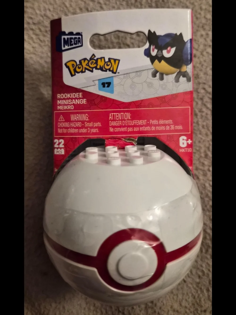 7 New, Never Opened Mega Construx Pokemon Pokeball Series 16-17 Nearly Complete