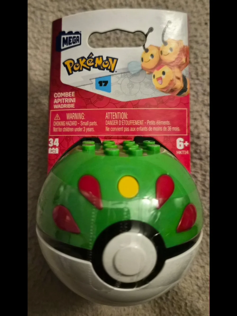 7 New, Never Opened Mega Construx Pokemon Pokeball Series 16-17 Nearly Complete