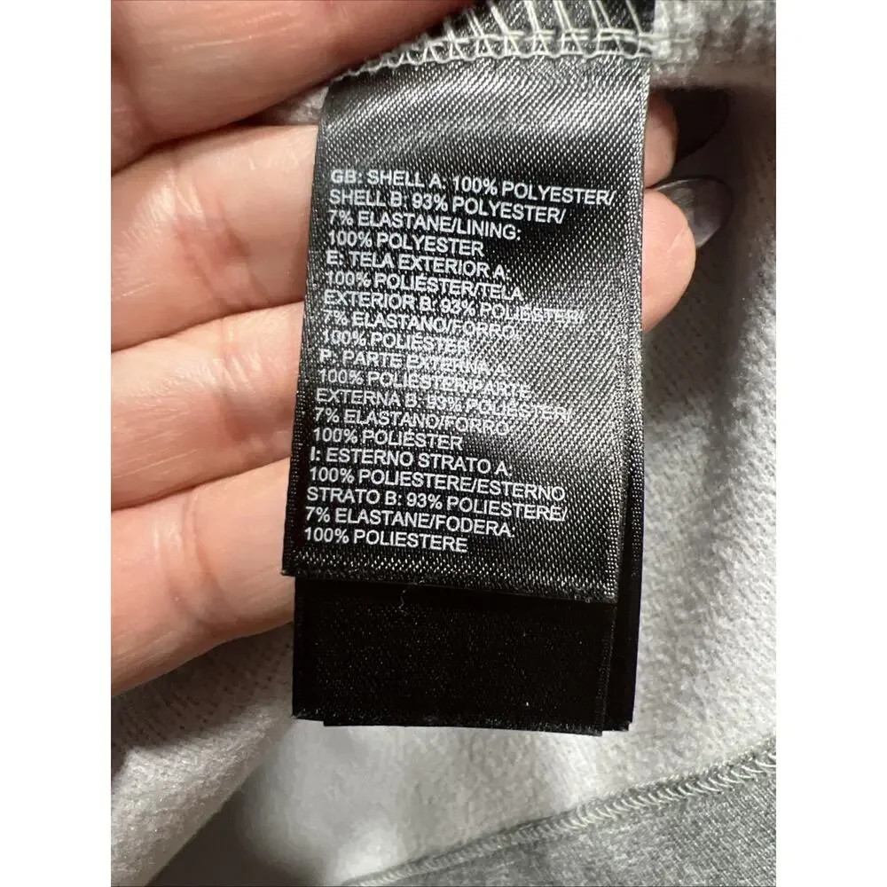 The North Face Canyonlands Sweatshirt Gray/Red Mens Size Large