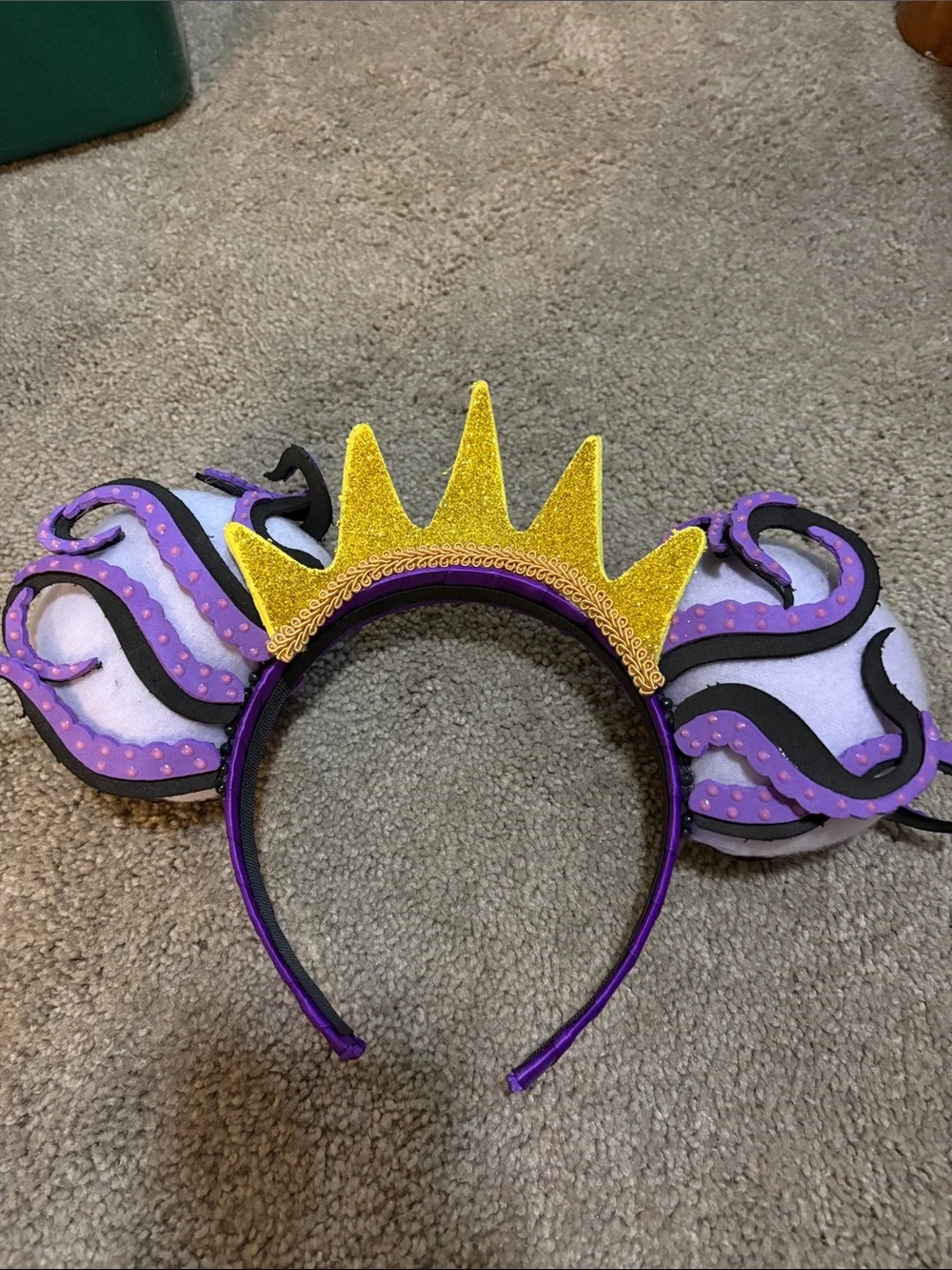 Aerial and Ursula Headbands - Purple, Teal, Yellow