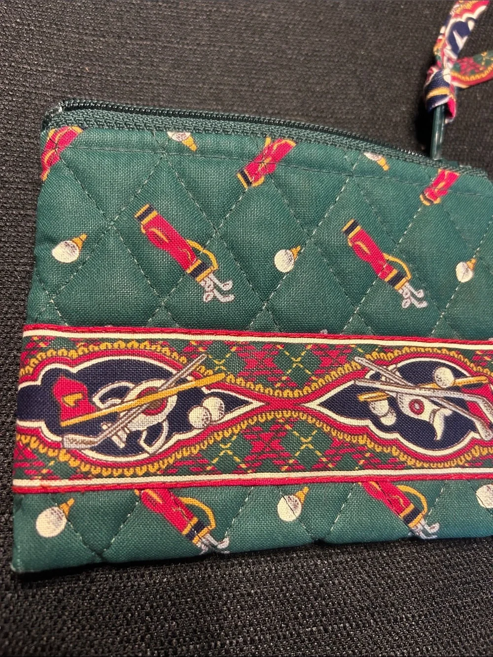 Vera Bradley compact quilted