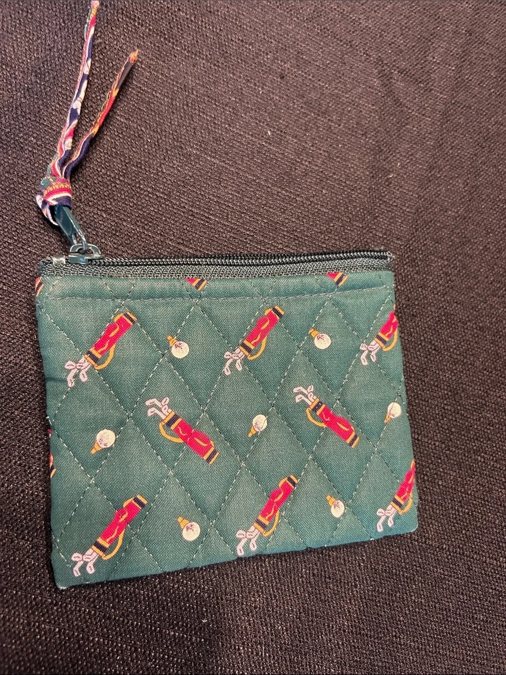 Vera Bradley compact quilted