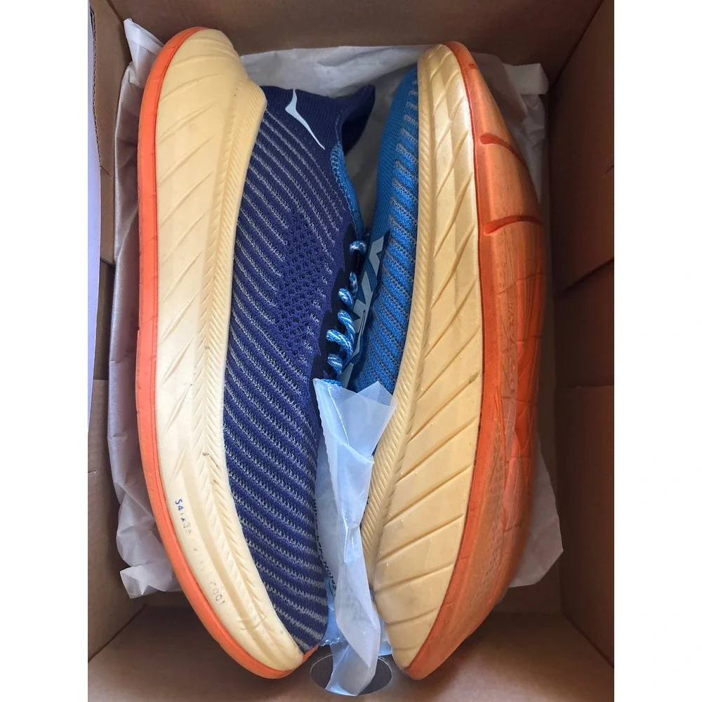 Hoka One One Carbon X 3 Coastal Sky Bellwether Shoes Walking Sneakers Size 8 Men