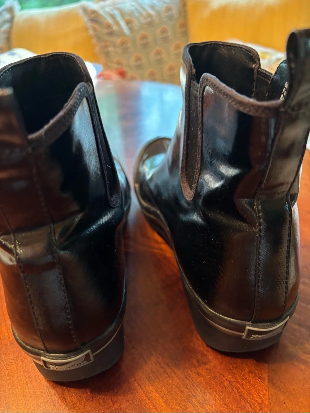 Dansko Black Leather Ankle Booties