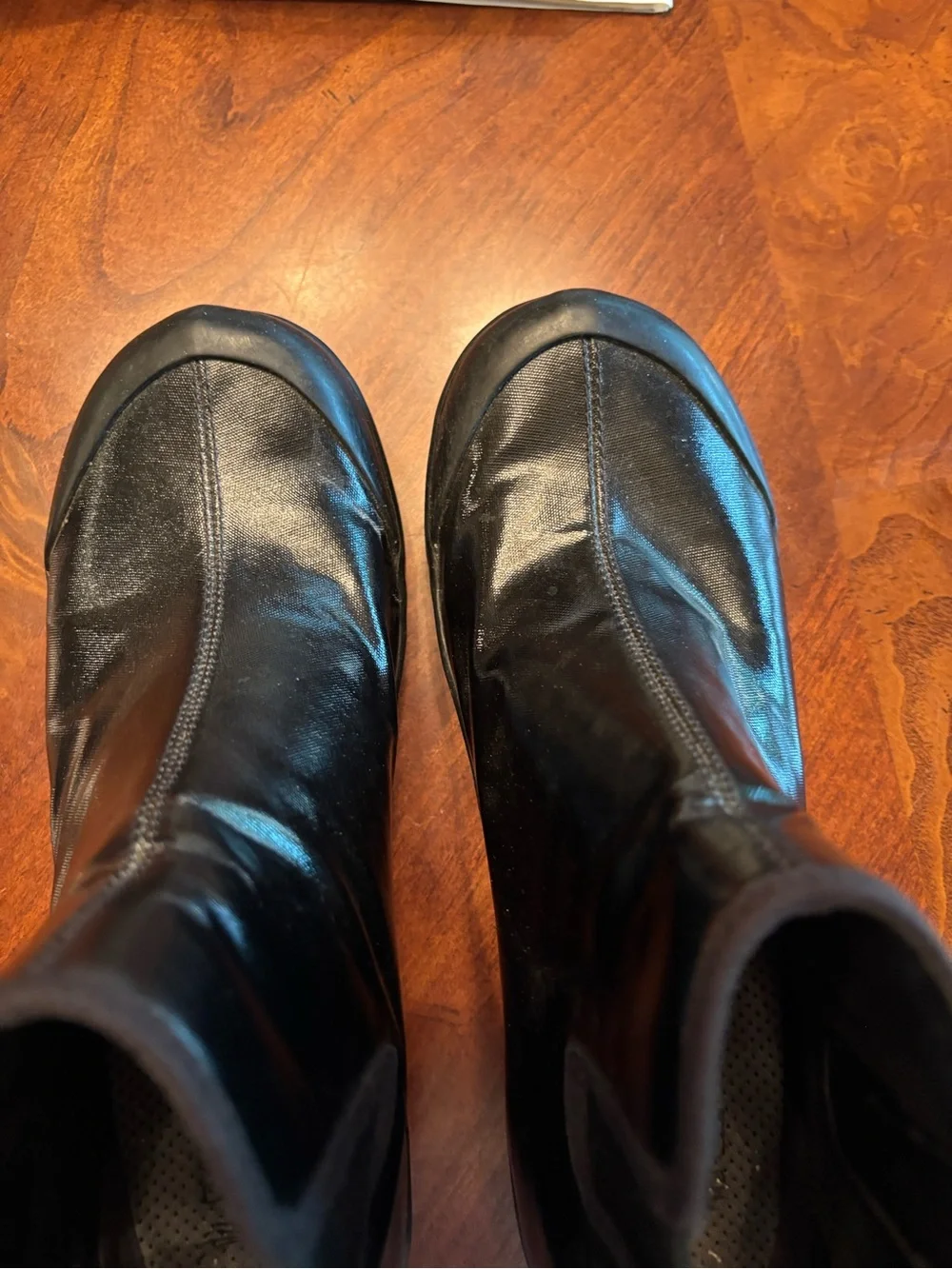 Dansko Black Leather Ankle Booties
