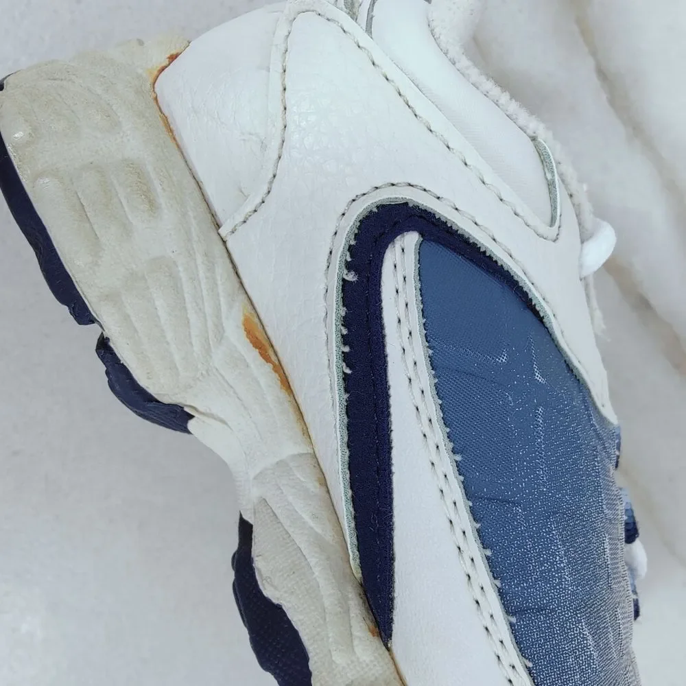 Cross Trekkers Smart Fit Baby Infant Blue White Lace Up Sneakers, Sz 6.5