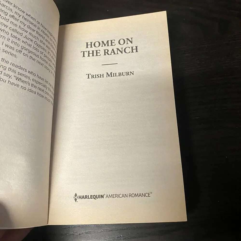 Home on the Ranch by Trish Milburn (2016, Mass Market)