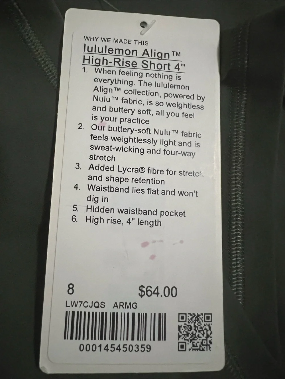 lululemon athletica downward weightless