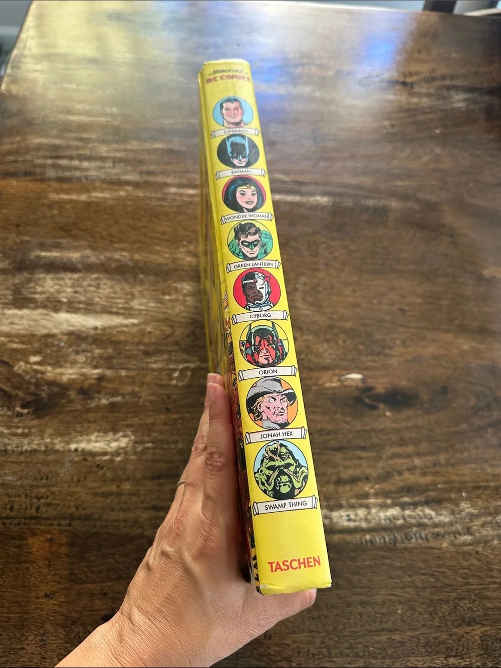 DC bold hardcover