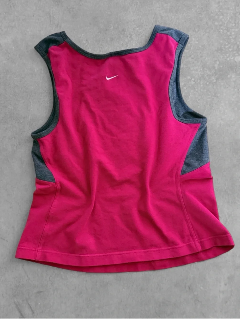 Nike 72 Pink & Charcoal Sleeveless Tank