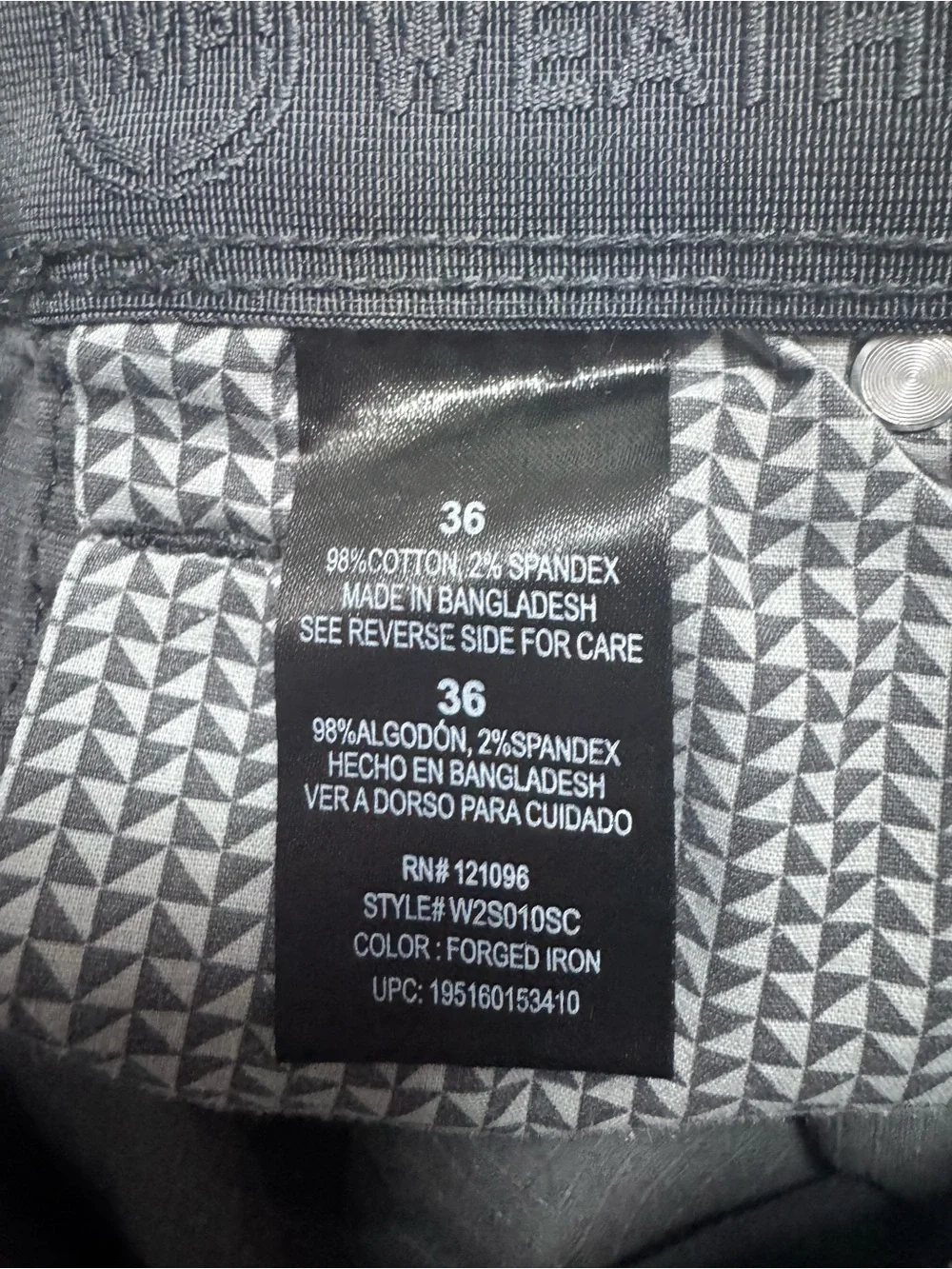 Weatherproof Men's Charcoal Utility Cargo Shorts