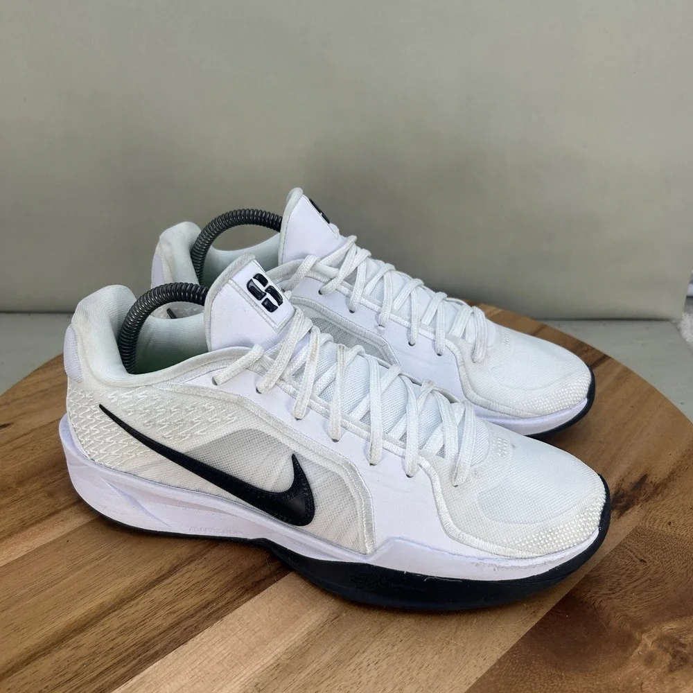 Nike Sabrina 2 Court Vision White Black Basketball Shoes HF3234-100 Womens 8.5