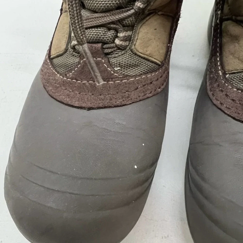 Columbia Sierra Summette Winter Snow Boots Brown waterproof warm women size 7