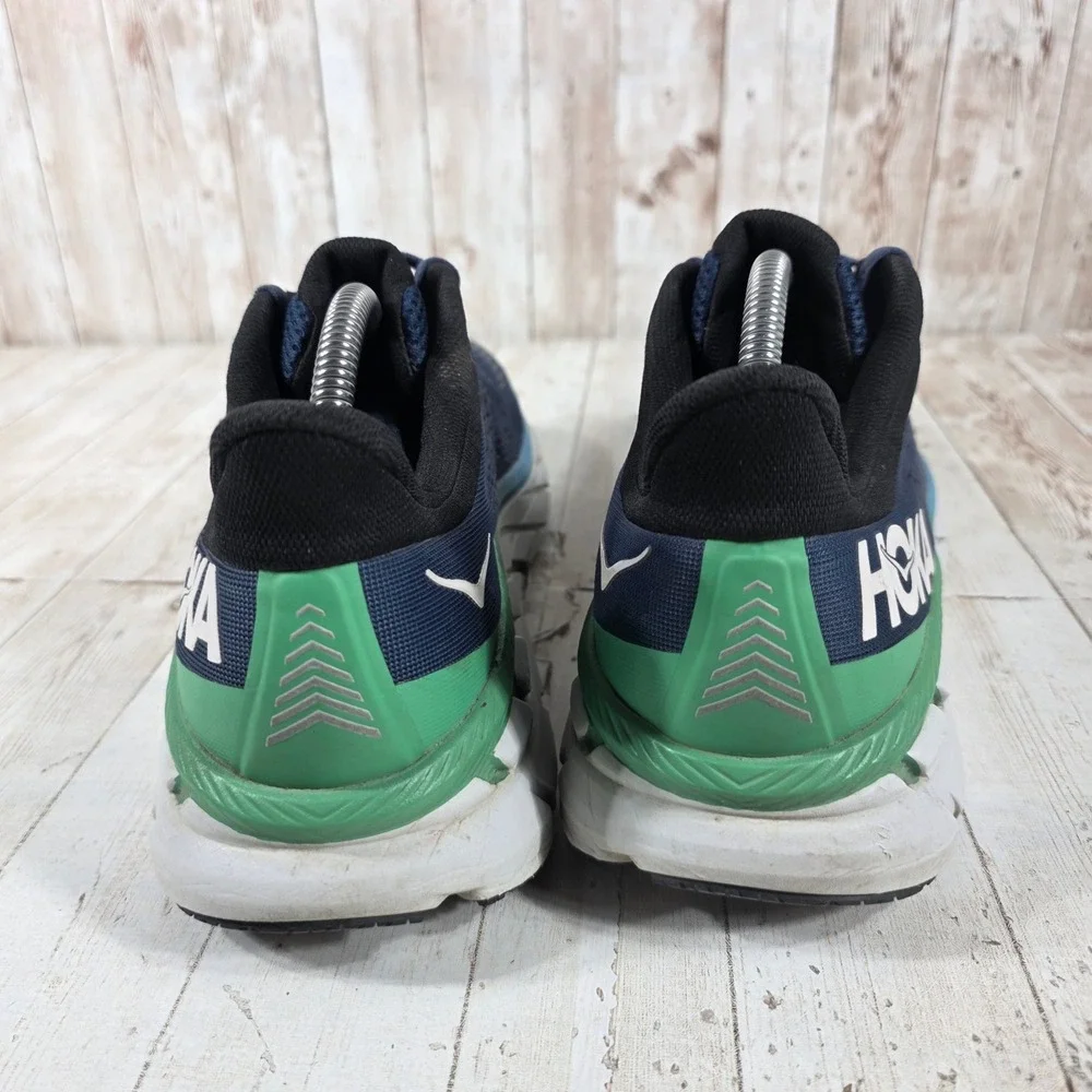 Hoka One One Clifton 7 Mens 9.5 Running Shoes Moonlit Ocean Blue 1110508 MOAN