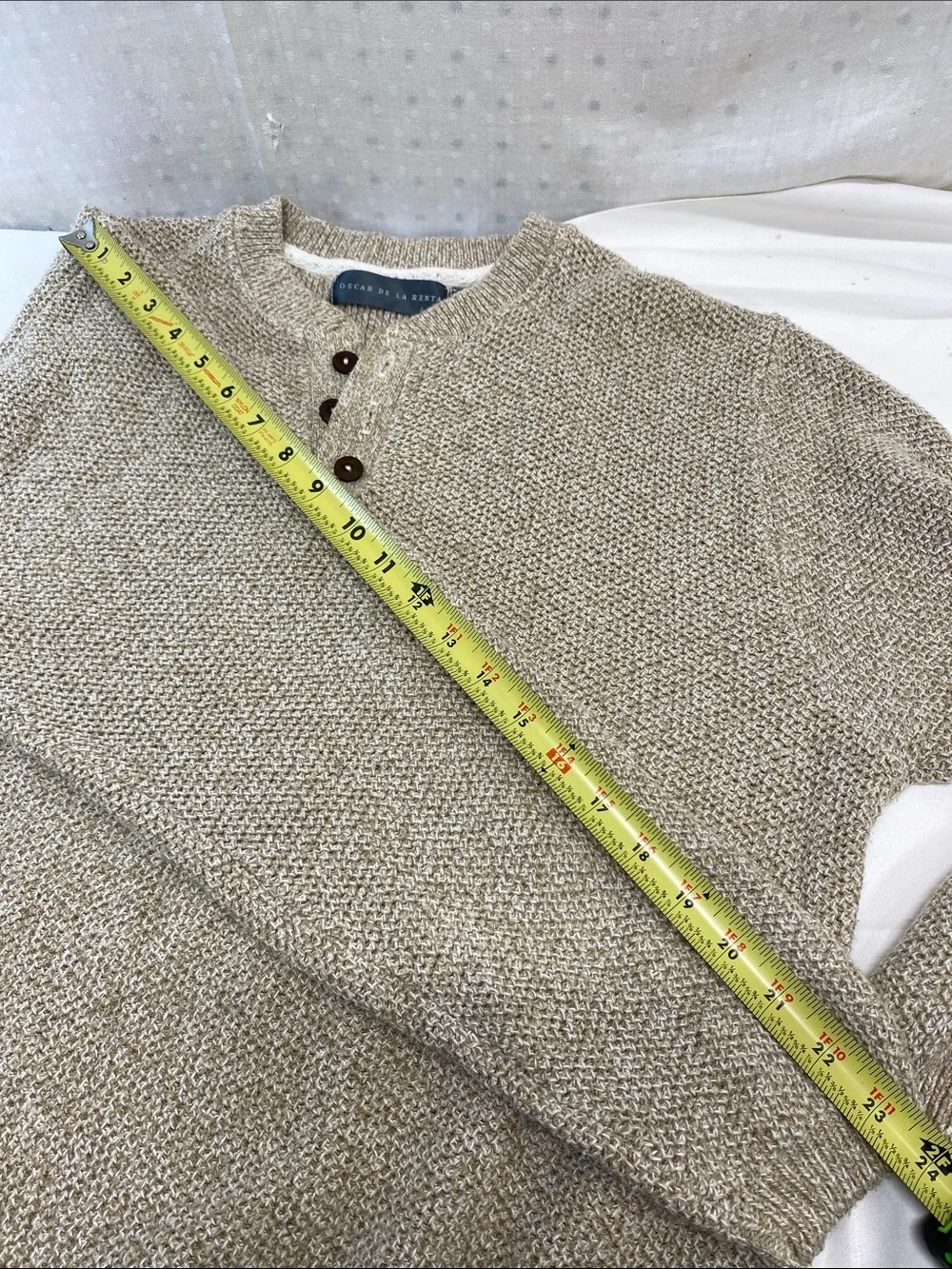 Oscar de la Renta classic crewneck