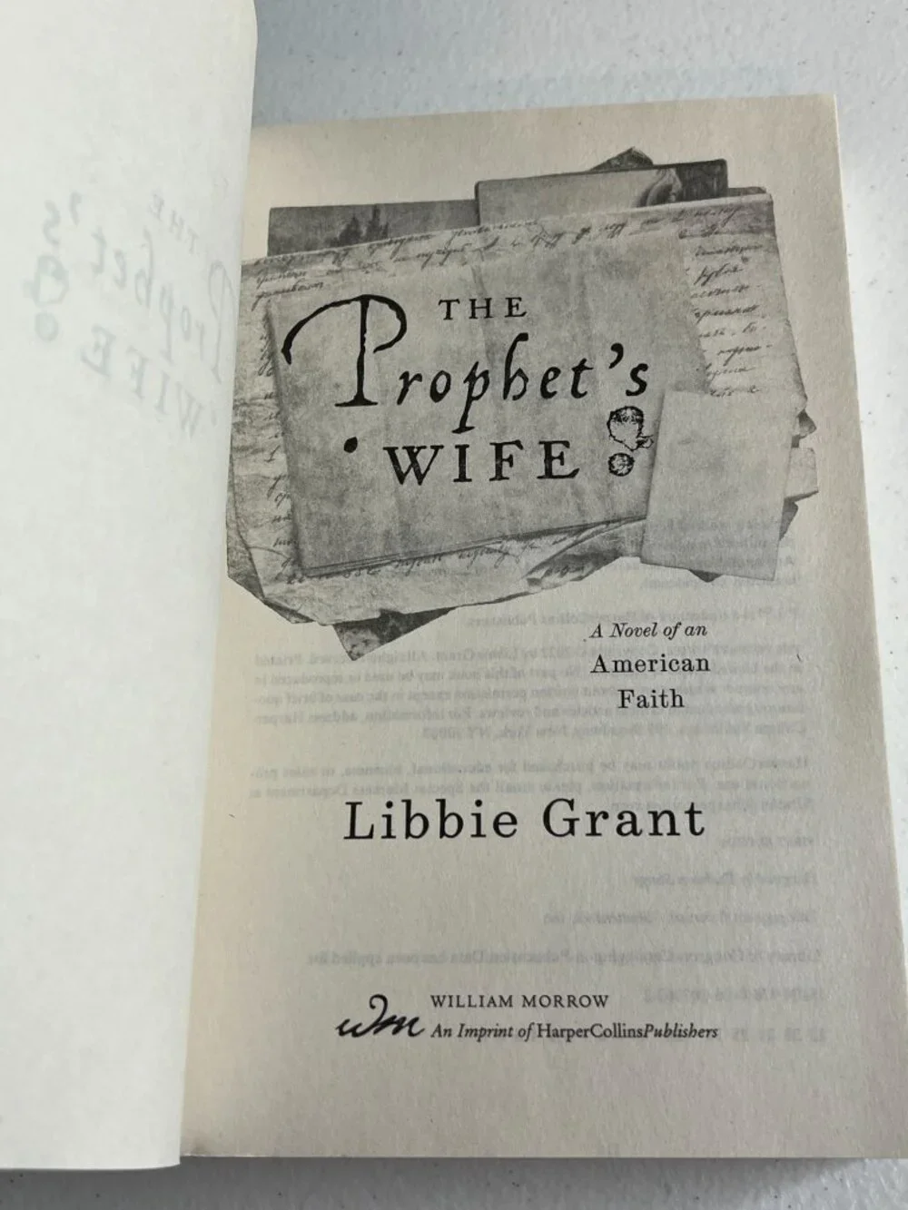 N/A prophet’s wife