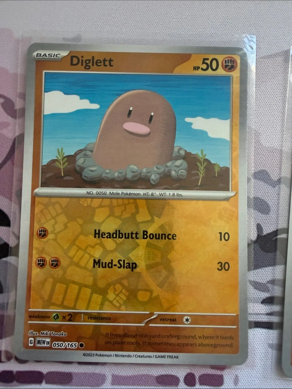Pokemon binder card 191