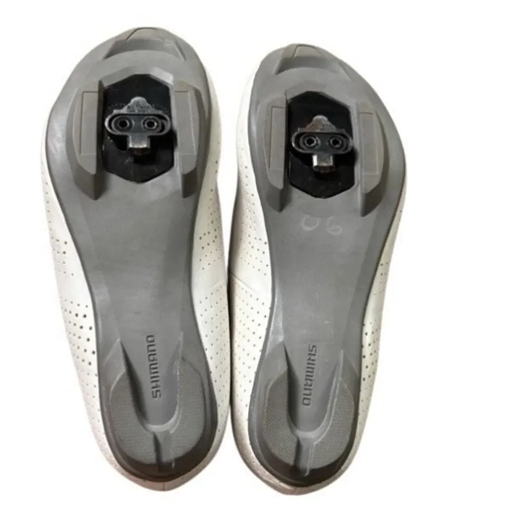 Shimano SH-RT500-W W Women’s Size 7.8 White Road Bike Cycling Shoes W/Cleats
