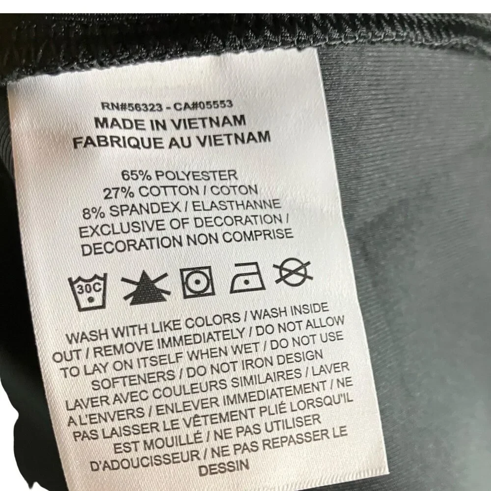 Nike Black Quarter Zip‎ Embroidered Graphic Y2K Athleisure Dress