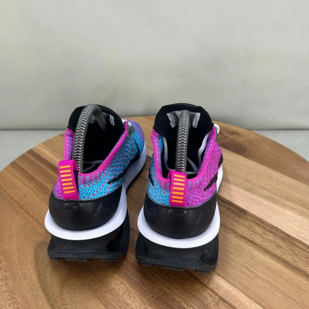 Nike Air Max Flyknit Racer Purple Blue Pink Sneakers FD0822-500 Womens Size 6.5