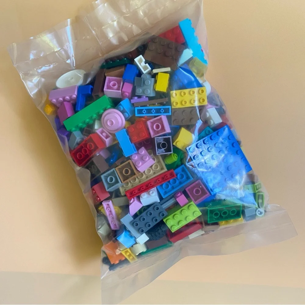 LEGOS Bulk Pieces Mixed Random Lot Over 1 lb. From Many Sets Mix Lot #3